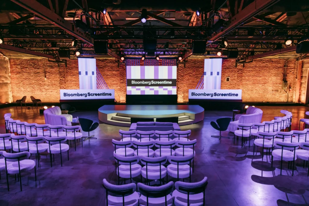 Bloomberg Screentime, event photo