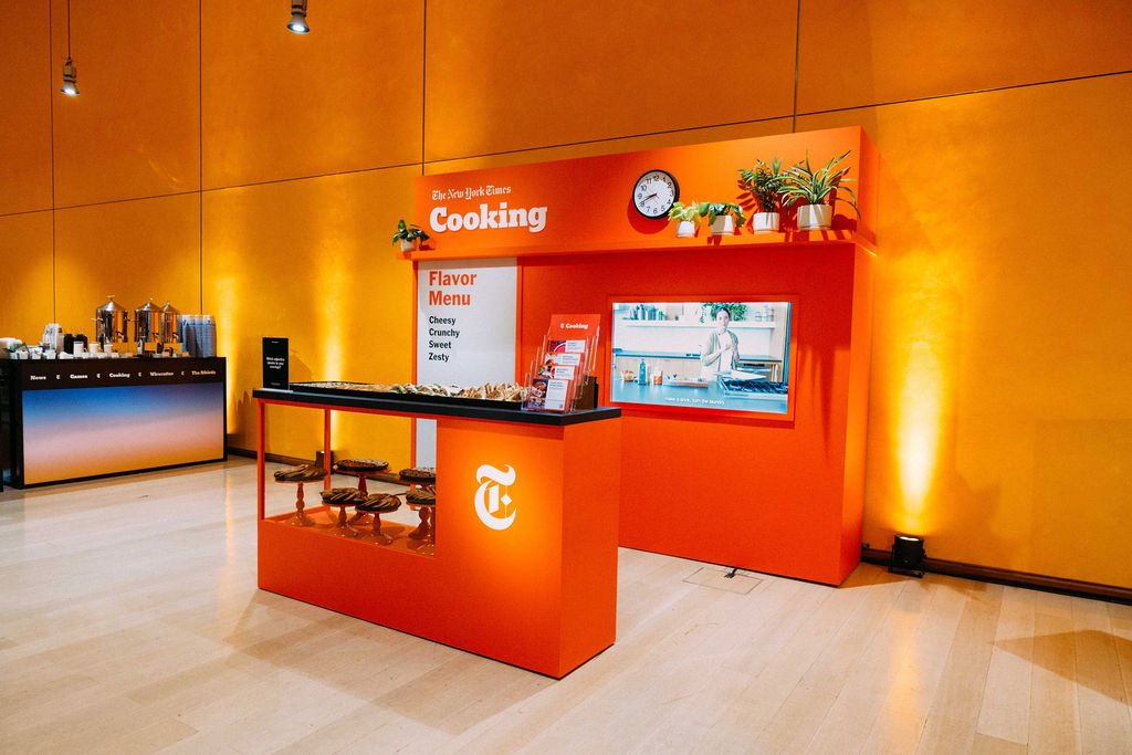 New York Times Newfronts, event photo