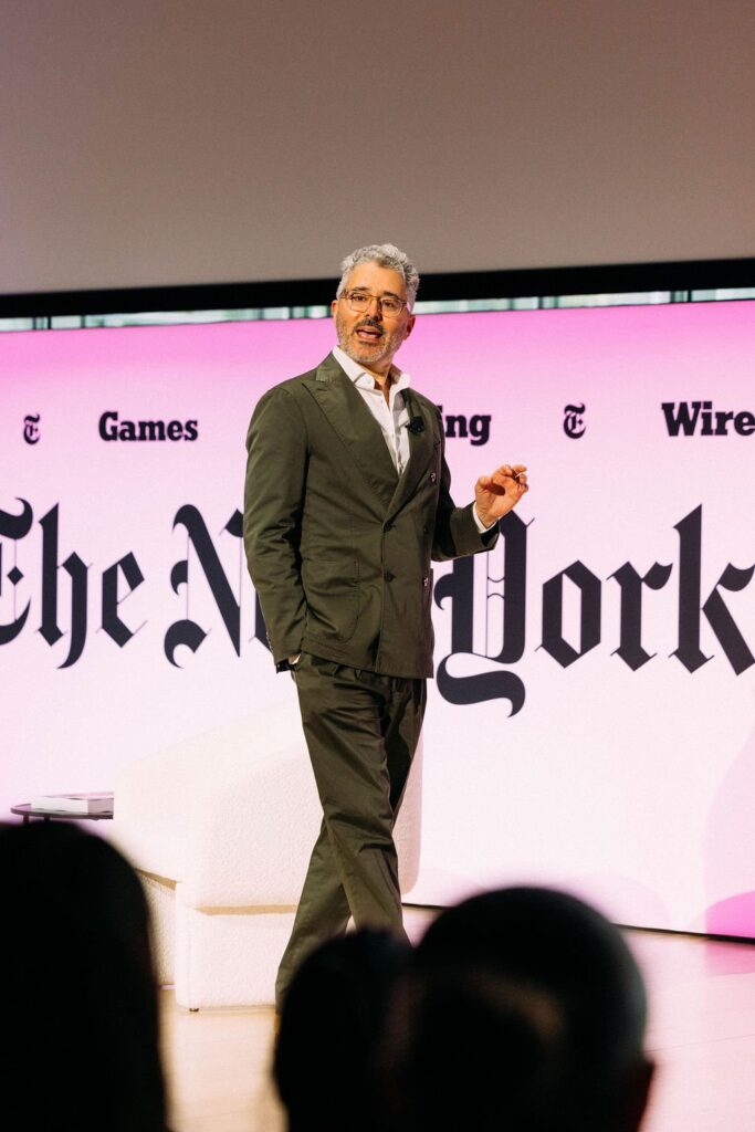 New York Times Newfronts, event photo