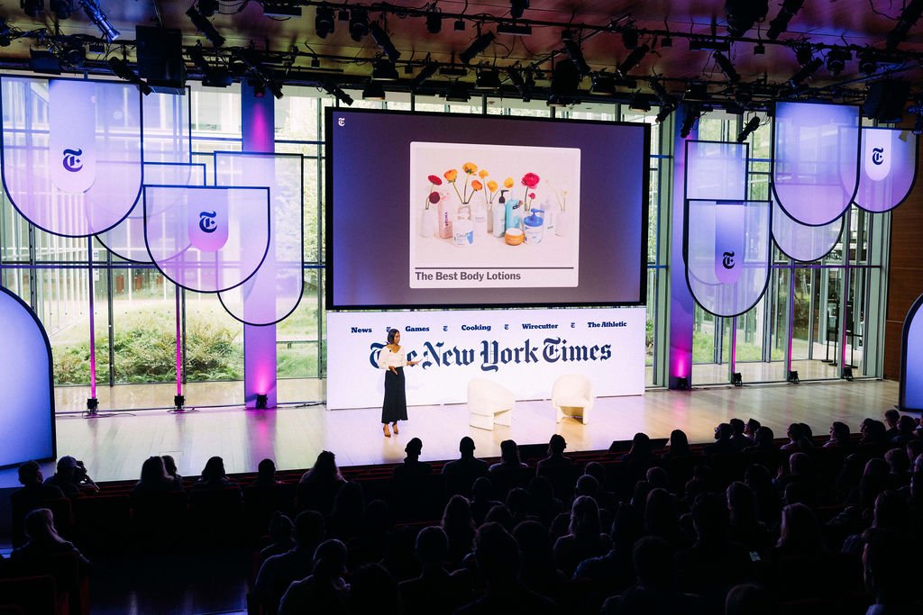 New York Times Newfronts, event photo