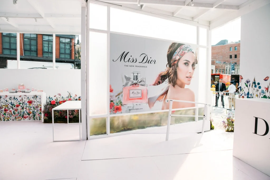 Miss Dior Millefiori NYFW Popup, event photo