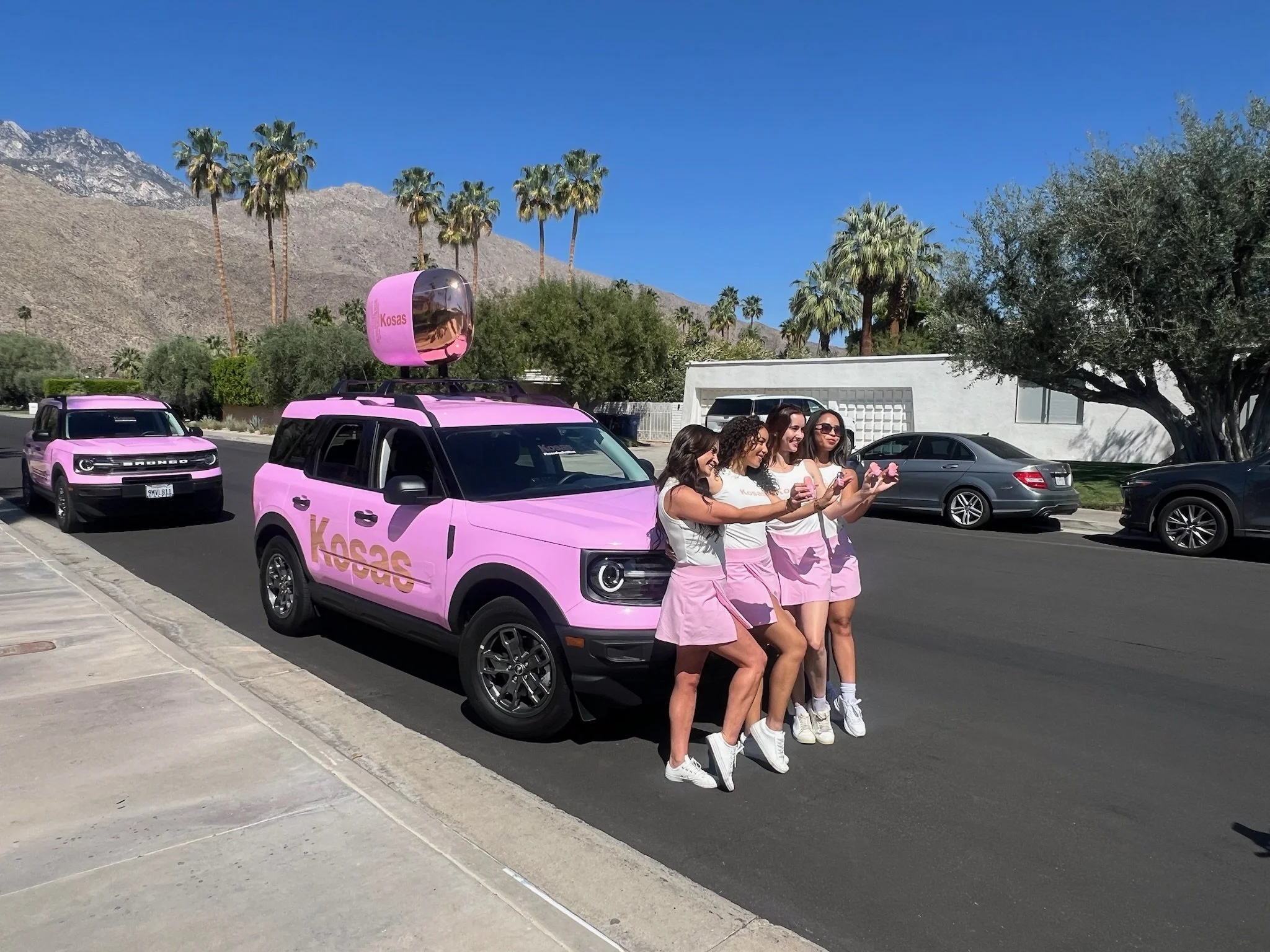 Kosas DreamBeam Coachella Fleet, event photo