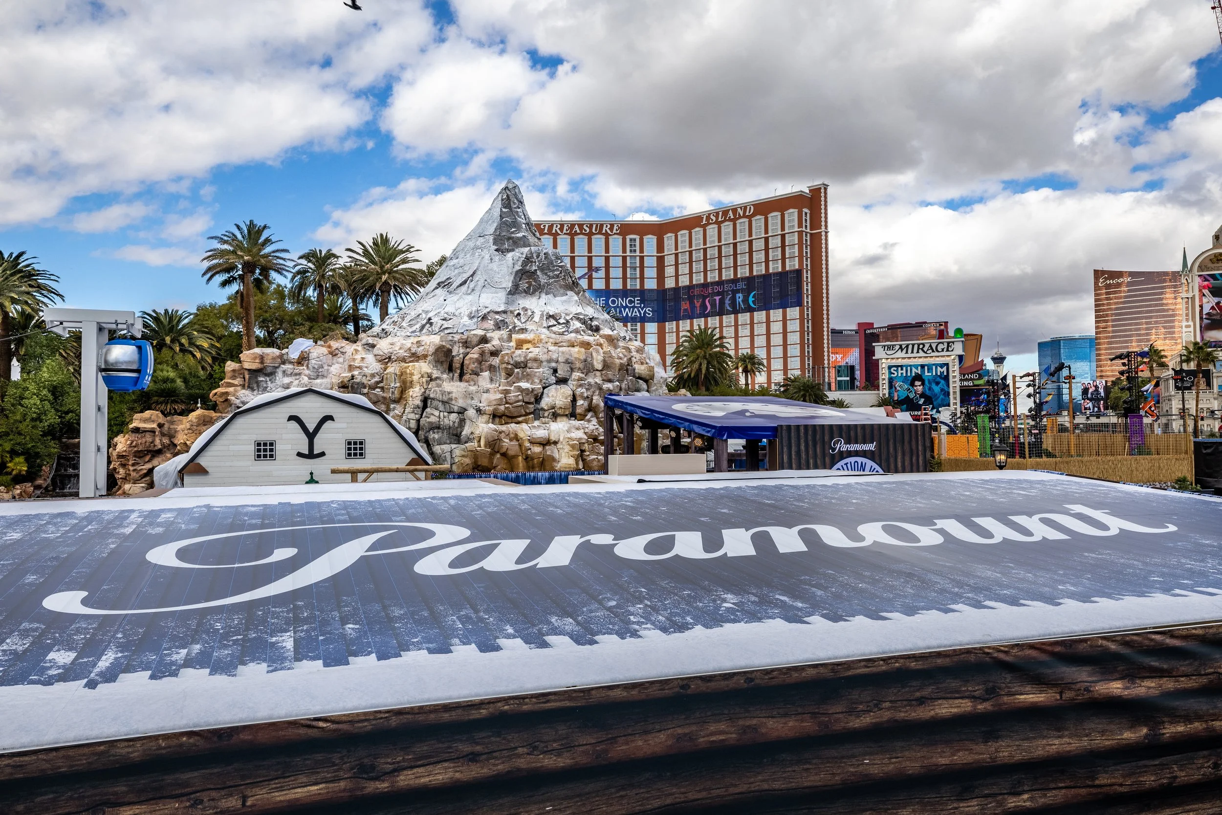 Paramount at Superbowl LVIII, event photo